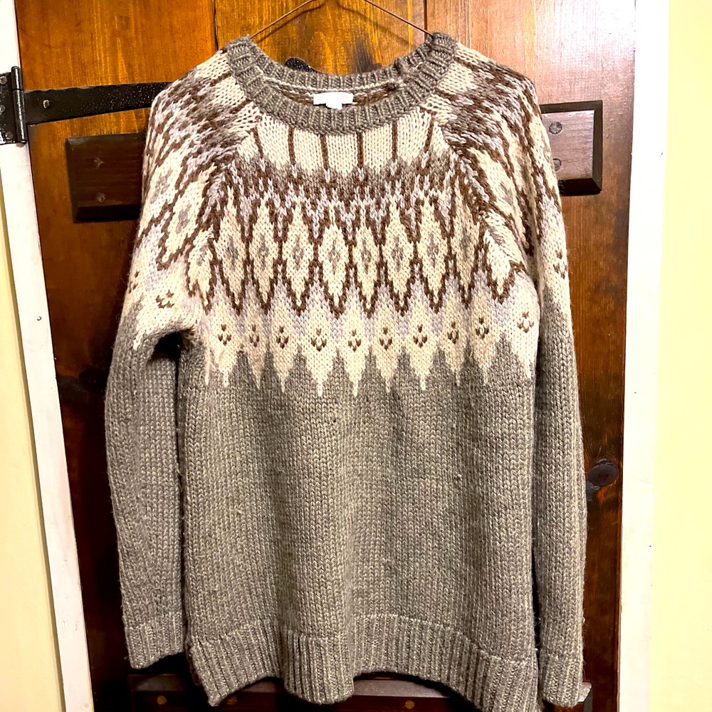 JJill warm sweater. Size M.
